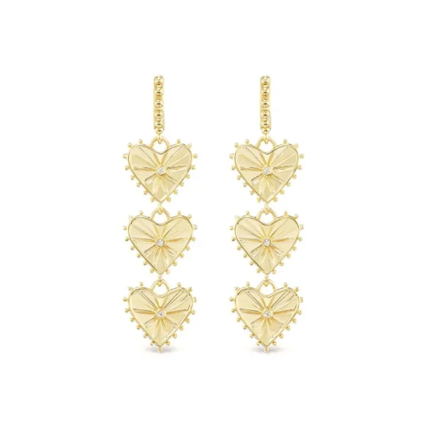 Marlo Laz Agape Multi Hoop Earrings