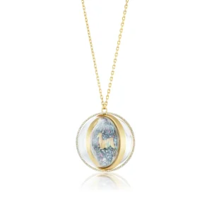 Silvia Furmanovich Alchemy Spinning Orb Pendant Necklace