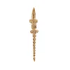 Bibi Van Der Velden Alligator Vertebrae Bite Earring