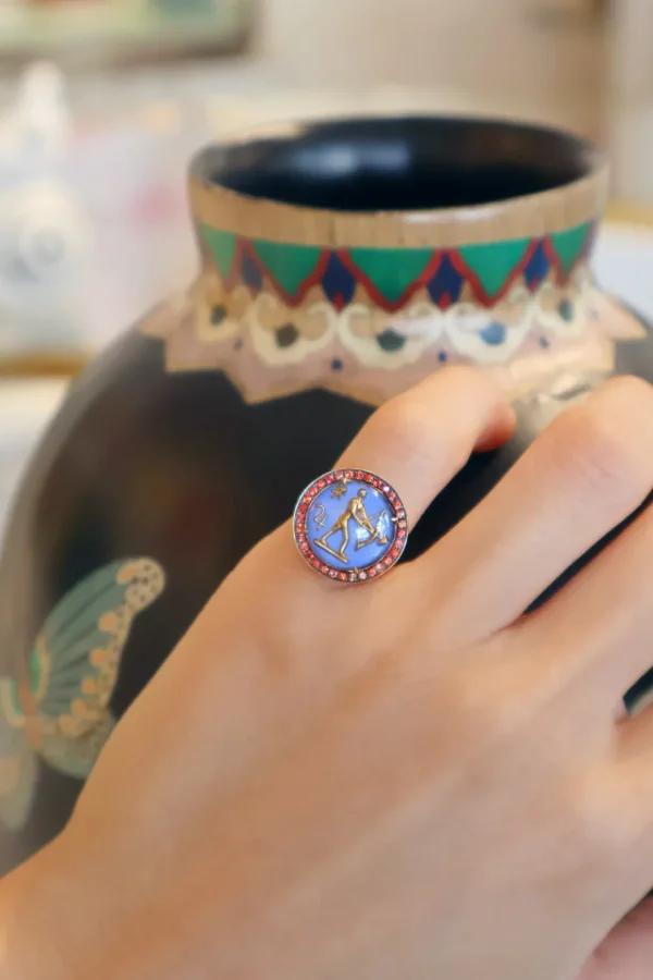 Francesca Villa Being Crystal Sagittarius Ring