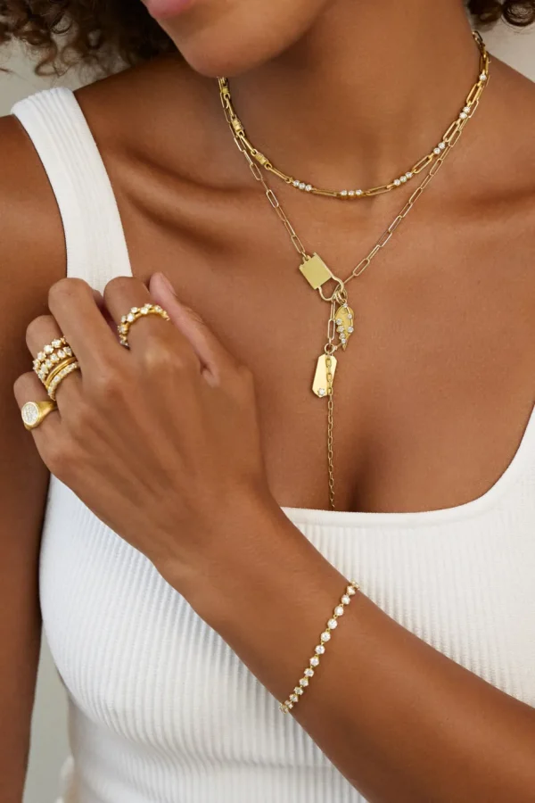 Jade Trau Betty Lariat Necklace