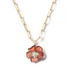 Sophie Joanne Big Island Tourmaline & Aquamarine Flower Pendant