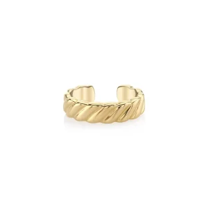 TinyGods Braided Plain Ear Cuff