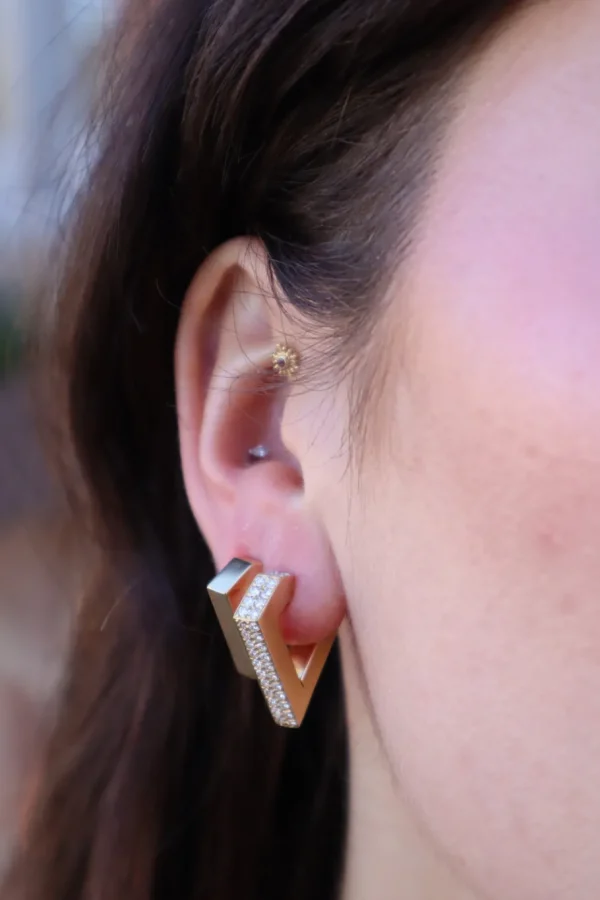 Dries Criel Brute Diamanti Earrings