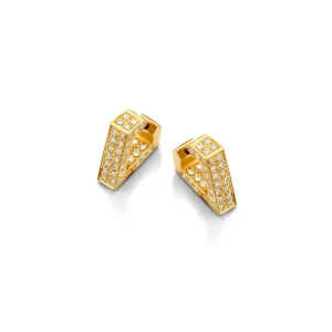 Dries Criel Brute Diamanti Mini Earrings with Diamonds