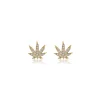 Sorellina Cannabis Studs