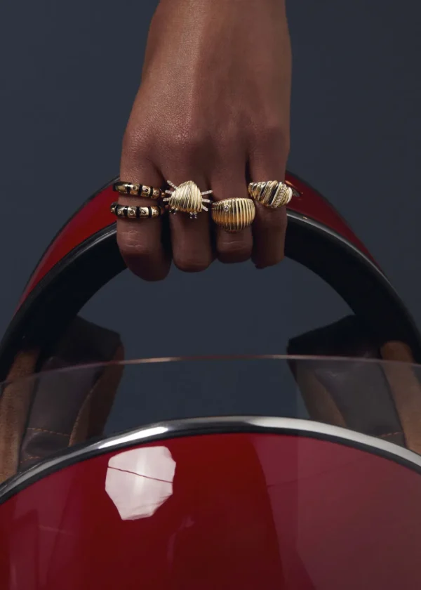 Yvonne Léon Chevaliere Signet Ring