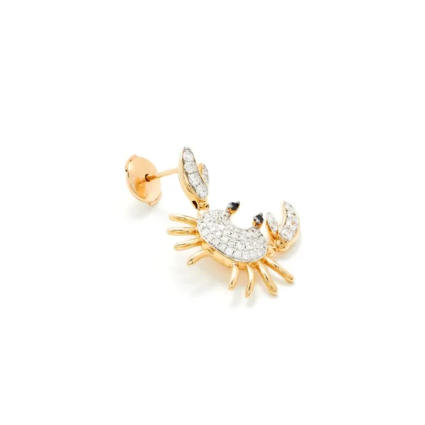 Yvonne Léon Crab Drop Earring