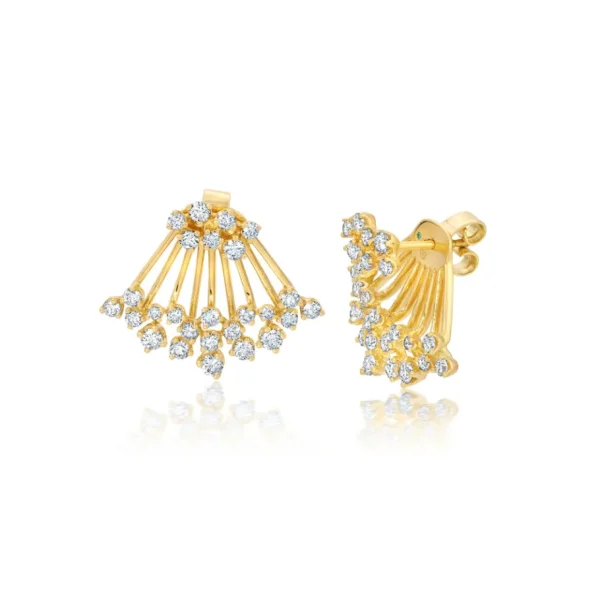 Graziela Diamond Acai Earrings with Jackets