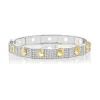 Rainbow K Diamond Eyet Bracelet