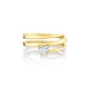 Anita Ko Diamond Heart Coil Ring