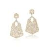 Tiny Gods Diamond Heritage Hexagon Earrings