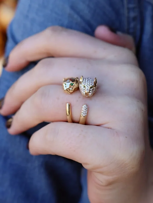 Anita Ko Diamond Panther Ring