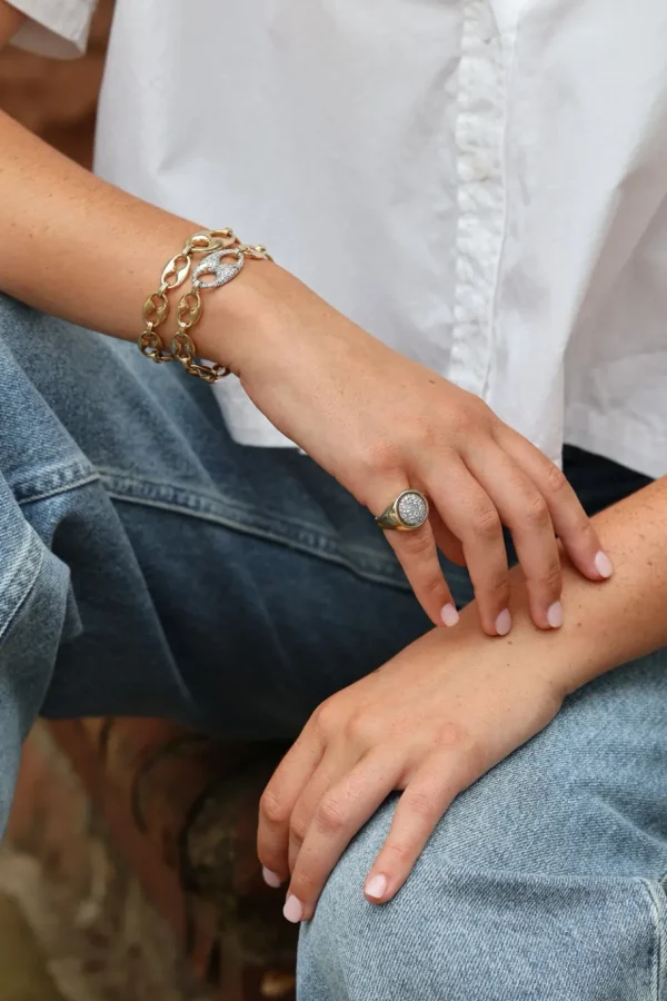 Lucy Delius Diamond Persephone Bracelet
