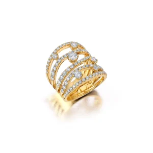 Graziela Diamond Rio Cage Ring