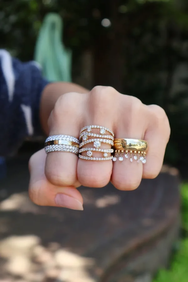 Graziela Diamond Rio Cage Ring
