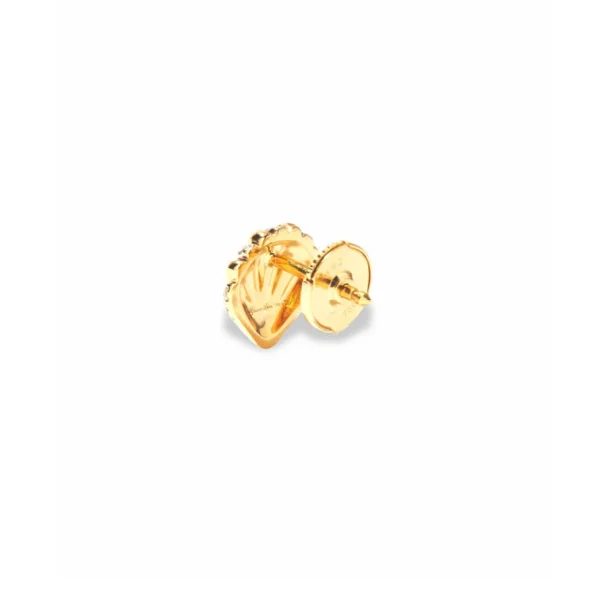Yvonne Léon Diamond Shell Coquillage Earrings