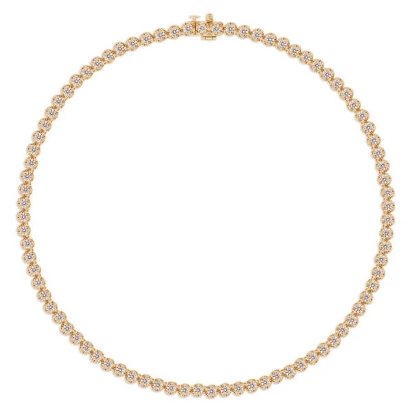TinyGods 16" Diamond Tennis Necklace