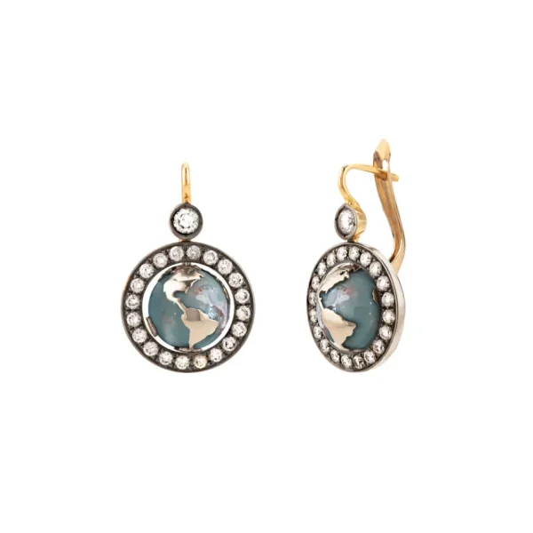Venyx Earth Aquaprase Earrings