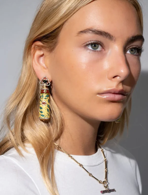 Silvia Furmanovich East West Ceramic Earrings