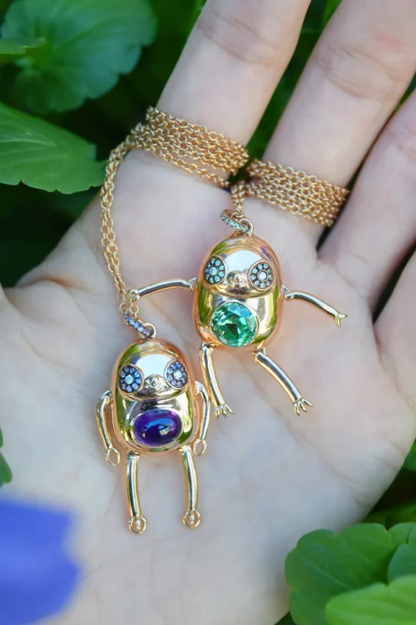 Daniela Villegas Eden Sloth Pendant