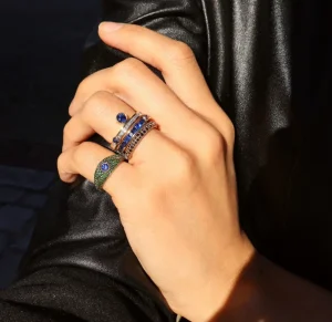 ita Eterno Tuxedo Diamond Pave Ring