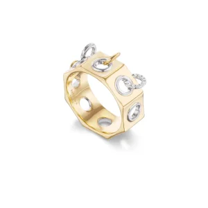 Rainbow K Eyet Ring