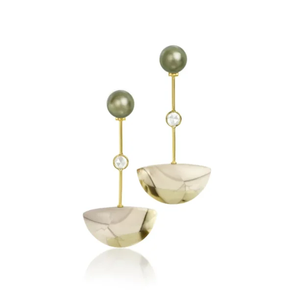 Assael Fiji Pearl Drop Earrings