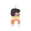 Joelle Kharrat Fire Totem Pendant with Rainbow Sapphires