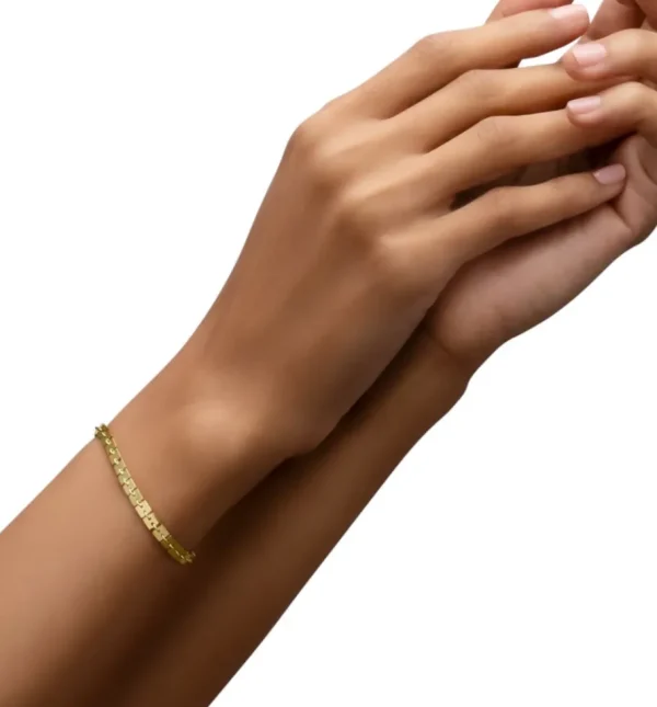 Cadar Foundation Square Chain Bracelet