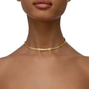Cadar Foundation Square Link Necklace