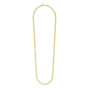 Cadar Gold B Home 8mm Link Necklace