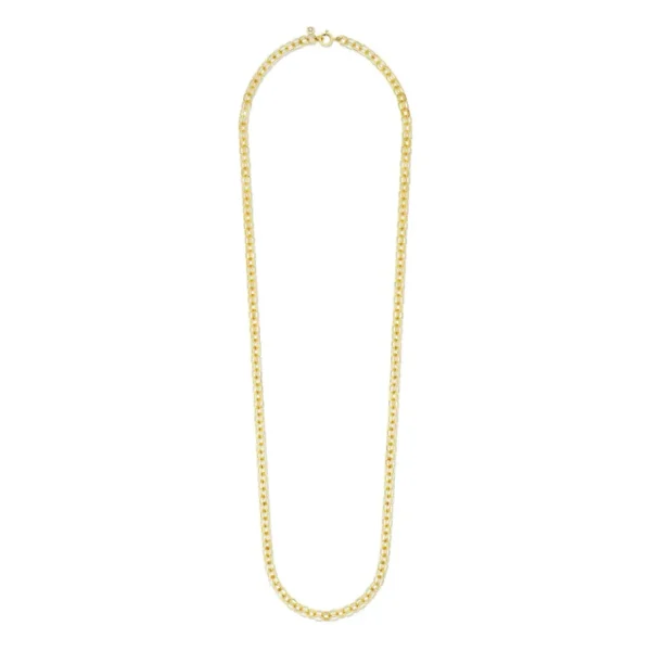 Cadar Gold B Home 8mm Link Necklace