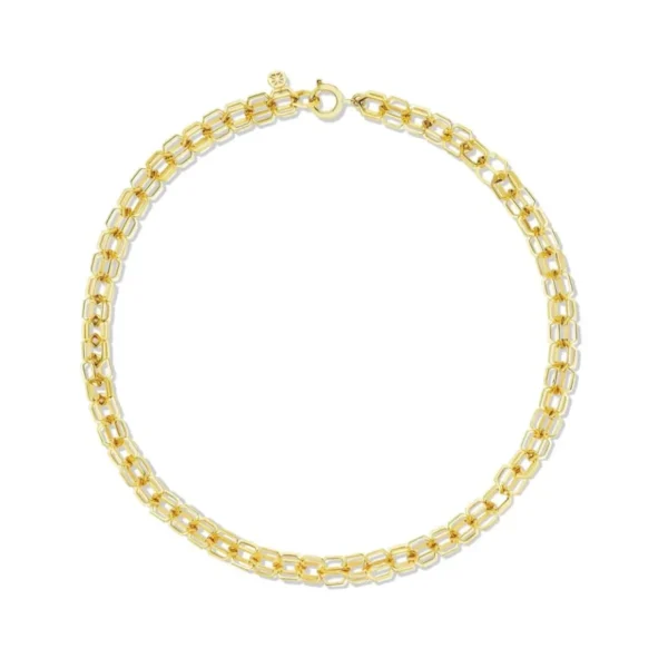 Cadar Gold B Home 10mm Link Necklace