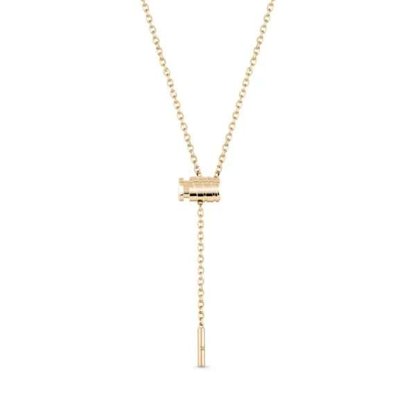 Nouvel Heritage Gold Mini Latch Necklace