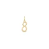 Marlo Laz Gold Number "8" Charm