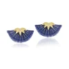 Silvia Furmanovich Horse Mane Fan Earrings