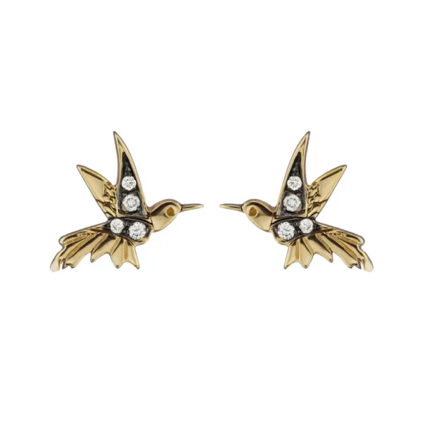 Sorellina Hummingbird Stud Earrings
