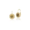 Francesca Villa In The Money Fanam Diamond Earrings