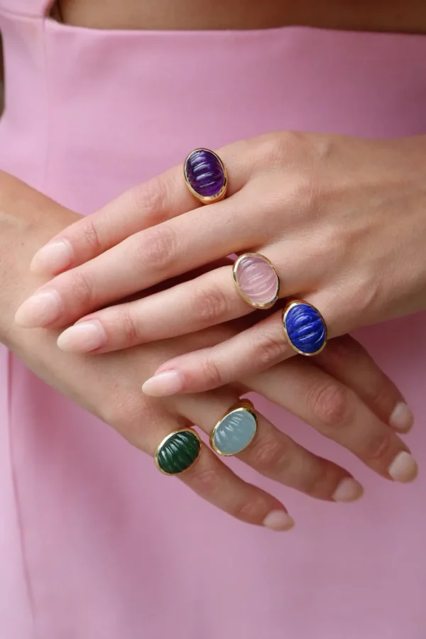 Sauer Jade Yam Ring