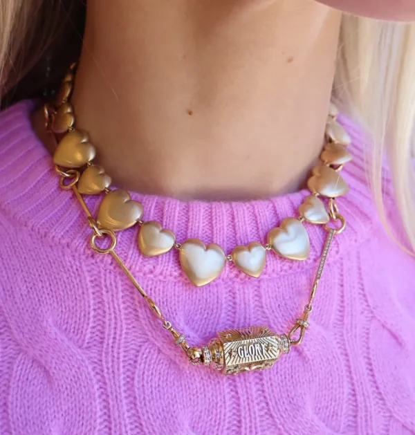 Marie Lichtenberg 14K Heart Chain