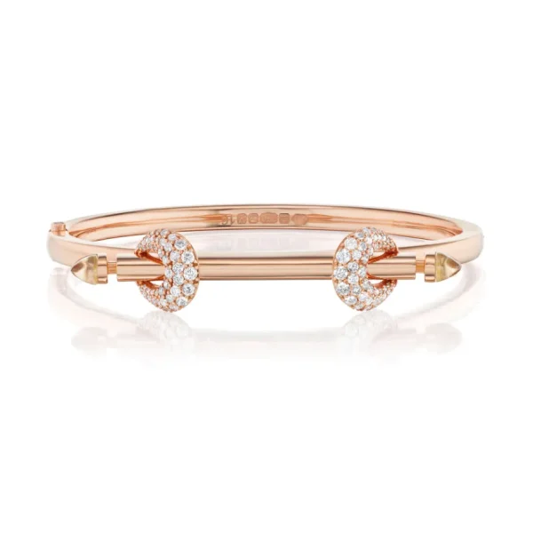 Ananya 18K Rose Gold Chakra Icon Bracelet