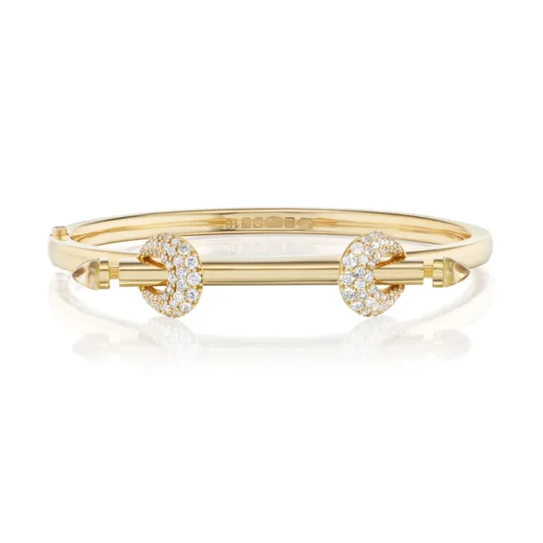 Ananya 18K Yellow Gold Chakra Icon Bracelet