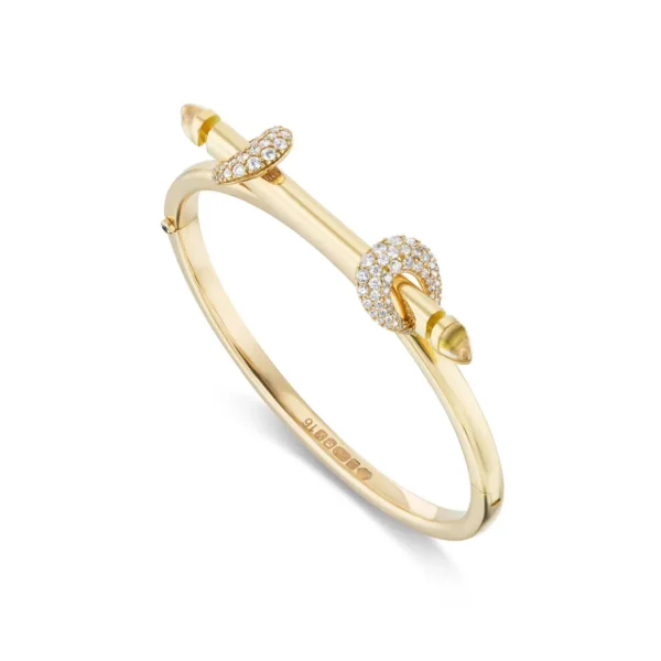 Ananya 18K Yellow Gold Chakra Icon Bracelet