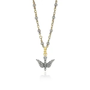 Sylva & Cie 18KY Gold, Silver & Diamond Confetti Chain