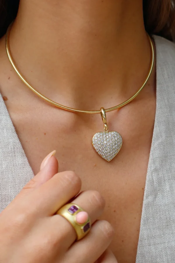 Tiny Gods 14KY 3mm Omega Necklace