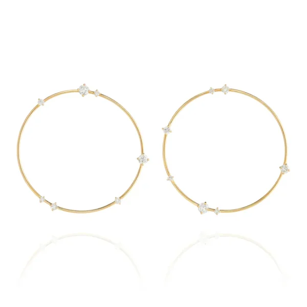 Fernando Jorge Large Diamond Solo Earrings