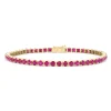 Tiny Gods Large Invisible Ruby Bracelet