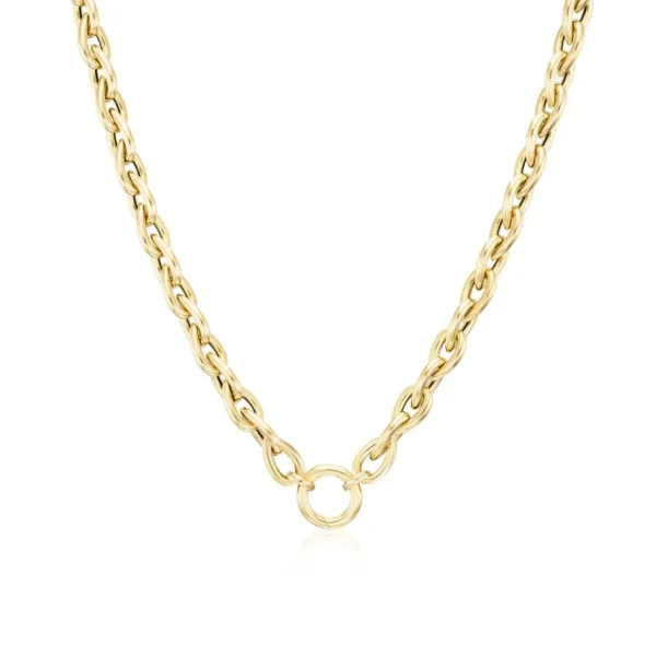 Tiny Gods Large Teardrop Chain Necklace