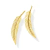 Cadar Medium Feather Drop Earrings